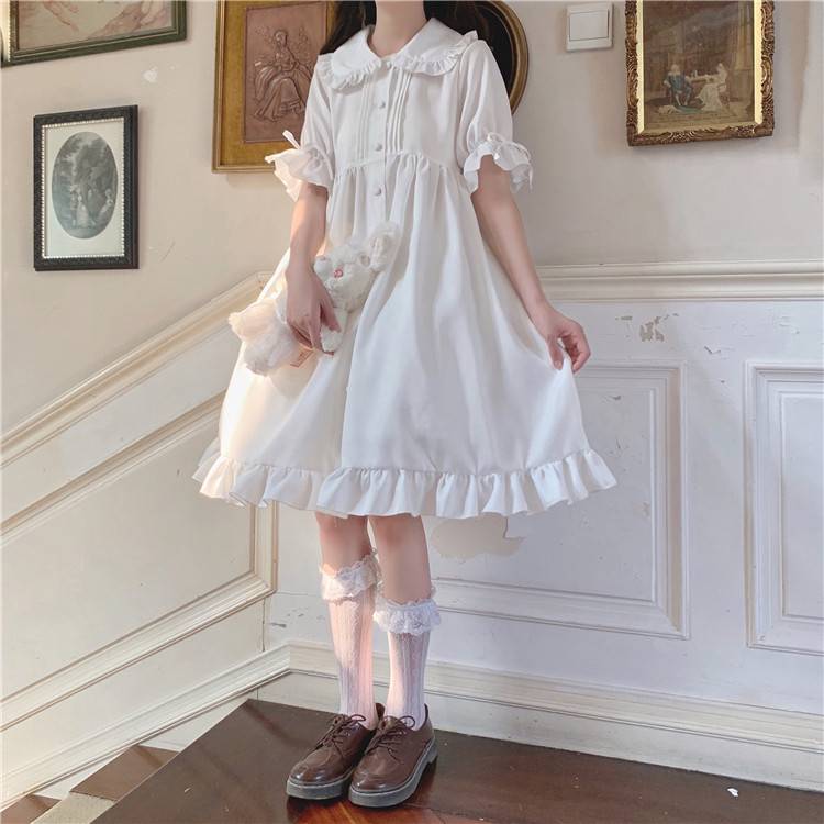 Kawaii Lolita Ruffle Dress - One Size - All Dresses - Dresses - 13 - 2024