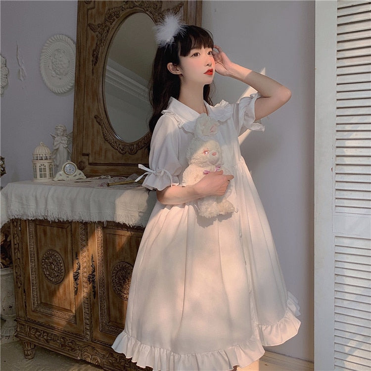 Kawaii Lolita Ruffle Dress - One Size - All Dresses - Dresses - 3 - 2024