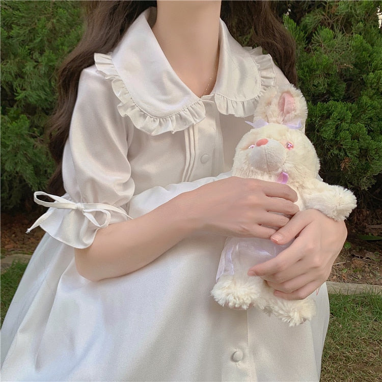 Kawaii Lolita Ruffle Dress - One Size - All Dresses - Dresses - 4 - 2024