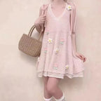 Lolita Sling Knit Dress - All Dresses - Dresses - 1