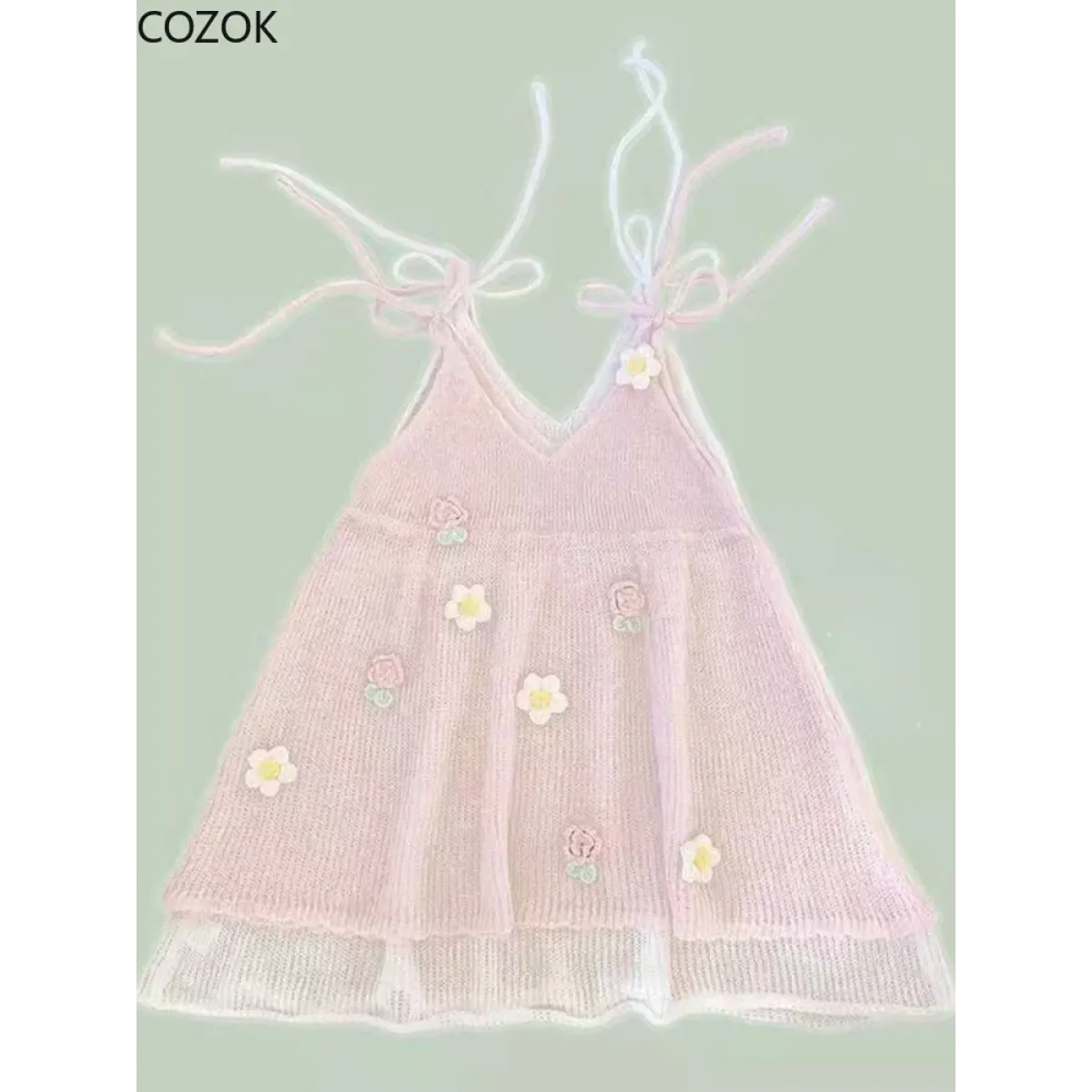 Lolita Sling Knit Dress - All Dresses - Dresses - 4