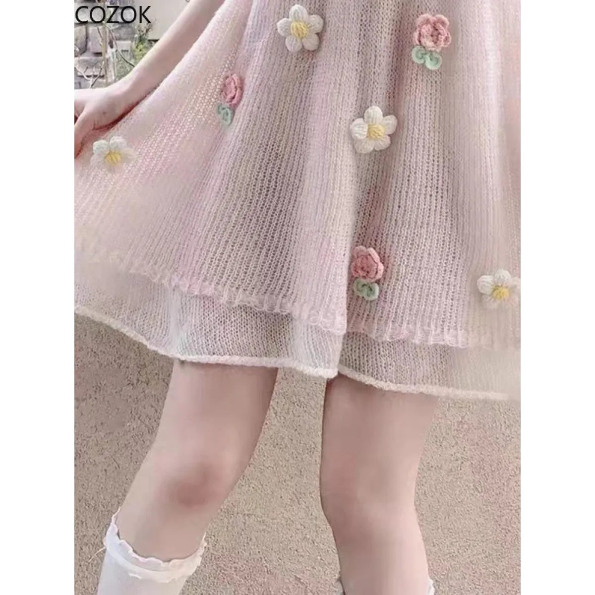 Lolita Sling Knit Dress - All Dresses - Dresses - 6