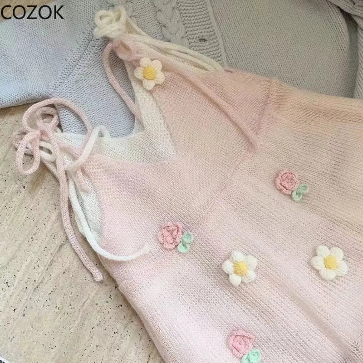 Lolita Sling Knit Dress - All Dresses - Dresses - 7