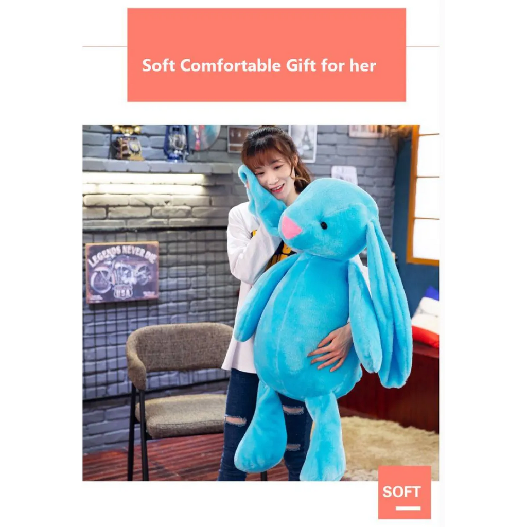 Long Ear Bunny Plushie - Toys - 16