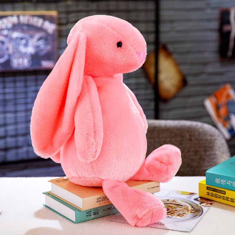 Long Ear Bunny Plushie - Pink / about 30cm - Toys - Clothing - 24 - 2024