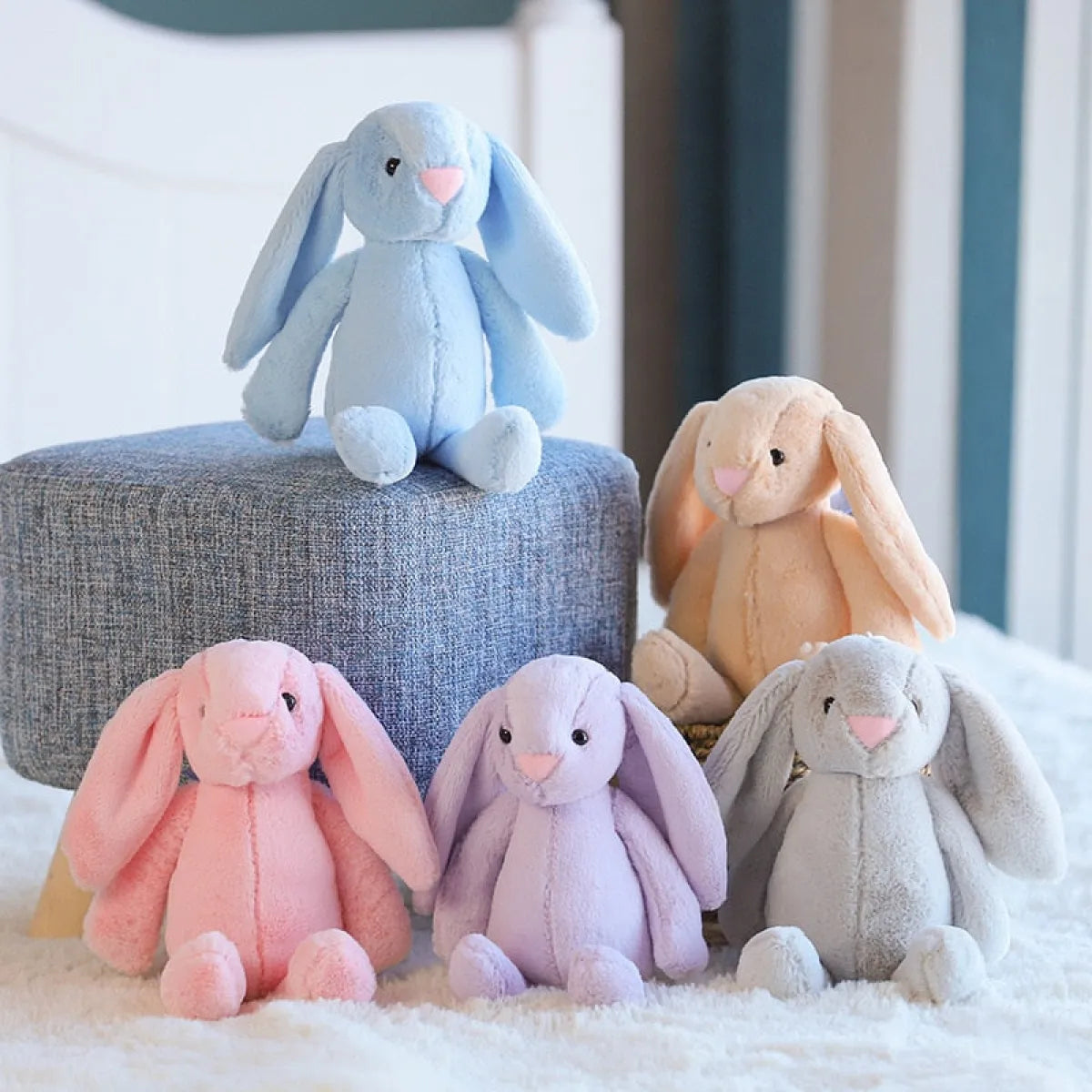 Long Ear Bunny Plushie - Toys - 6