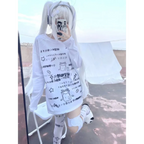 Kawaii Harajuku Letter Print Long Sleeve Tee - T-Shirts - T-Shirts - 4