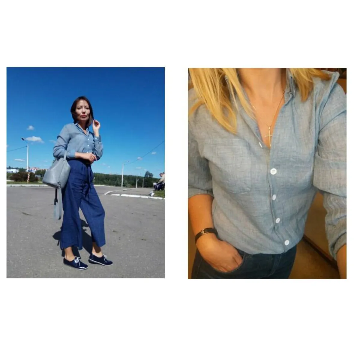 Long Sleeve Linen Blouse - Women’s Clothing & Accessories - Shirts & Tops - 9 - 2024