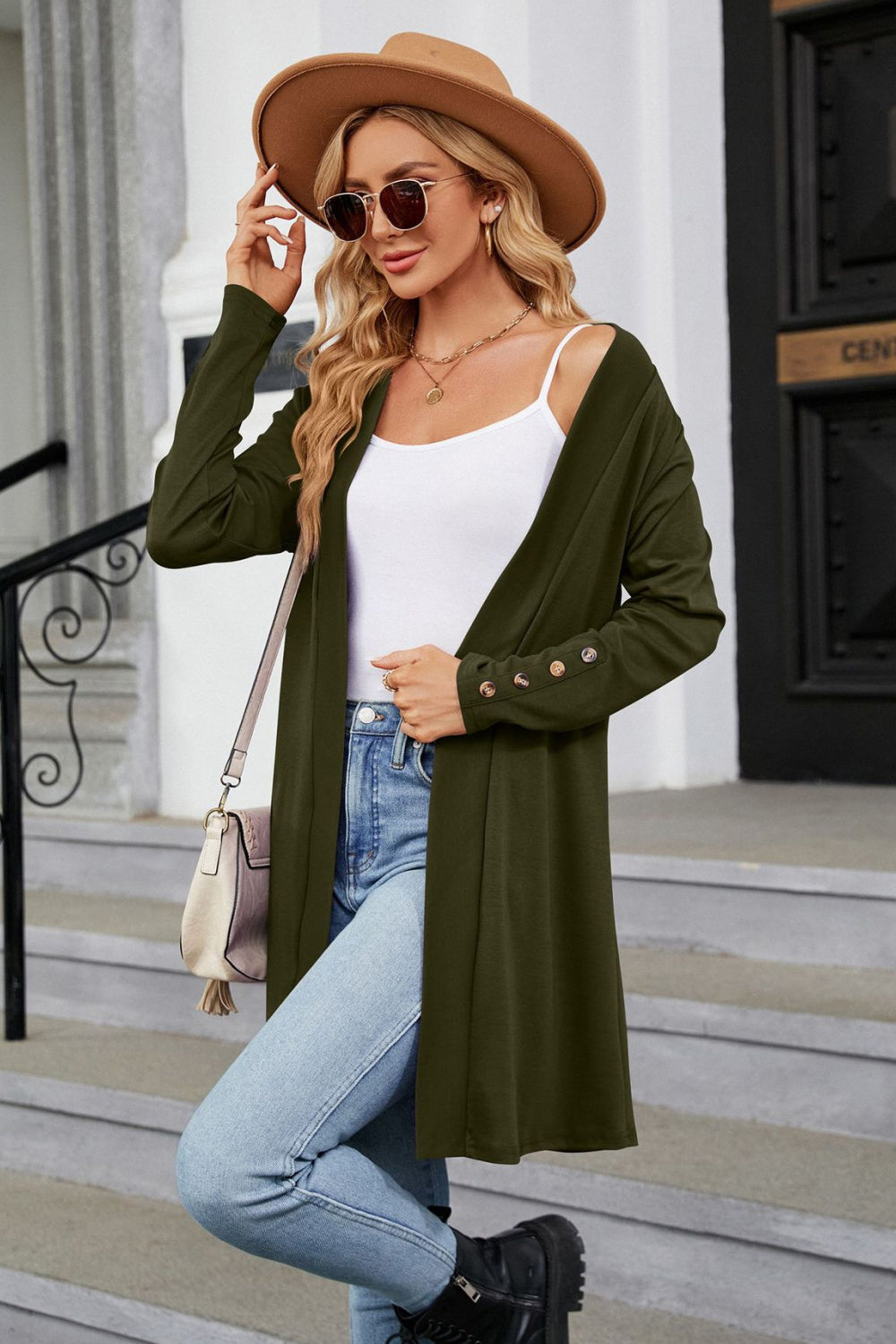 Long Sleeve Open Front Cardigan - Women’s Clothing & Accessories - Shirts & Tops - 17 - 2024