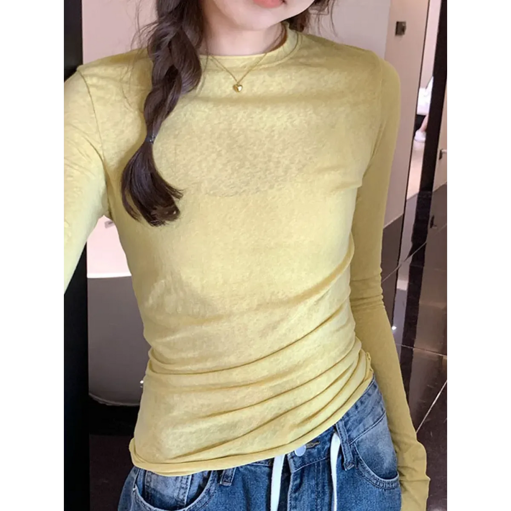 Harajuku Slim Fit Long Sleeve T-Shirt - T-Shirts - T-Shirts - 2