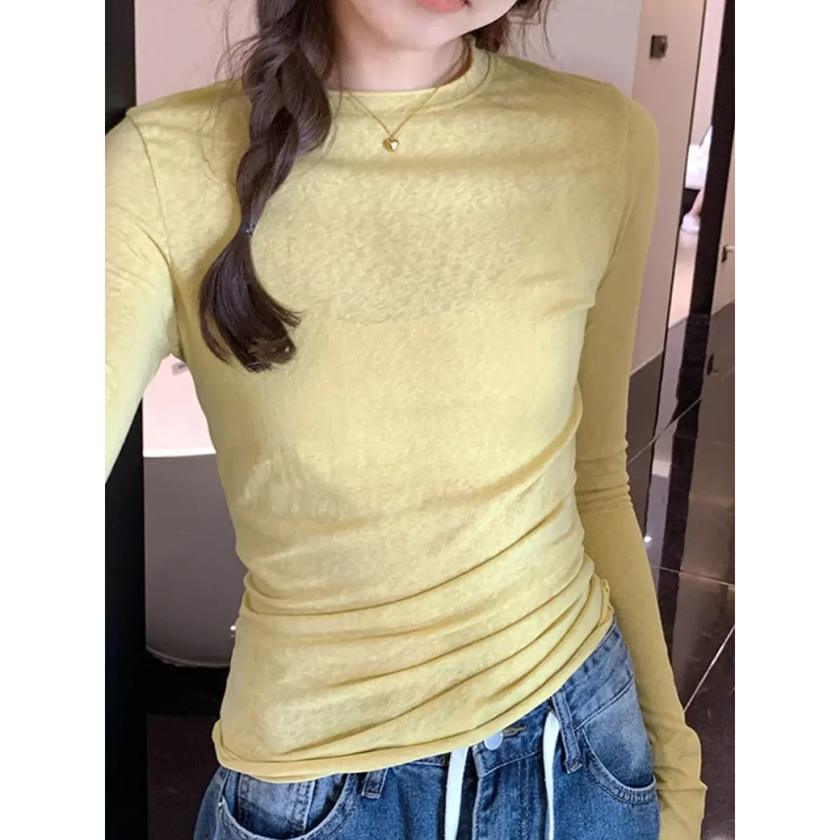 Harajuku Slim Fit Long Sleeve T-Shirt - T-Shirts - T-Shirts - 2