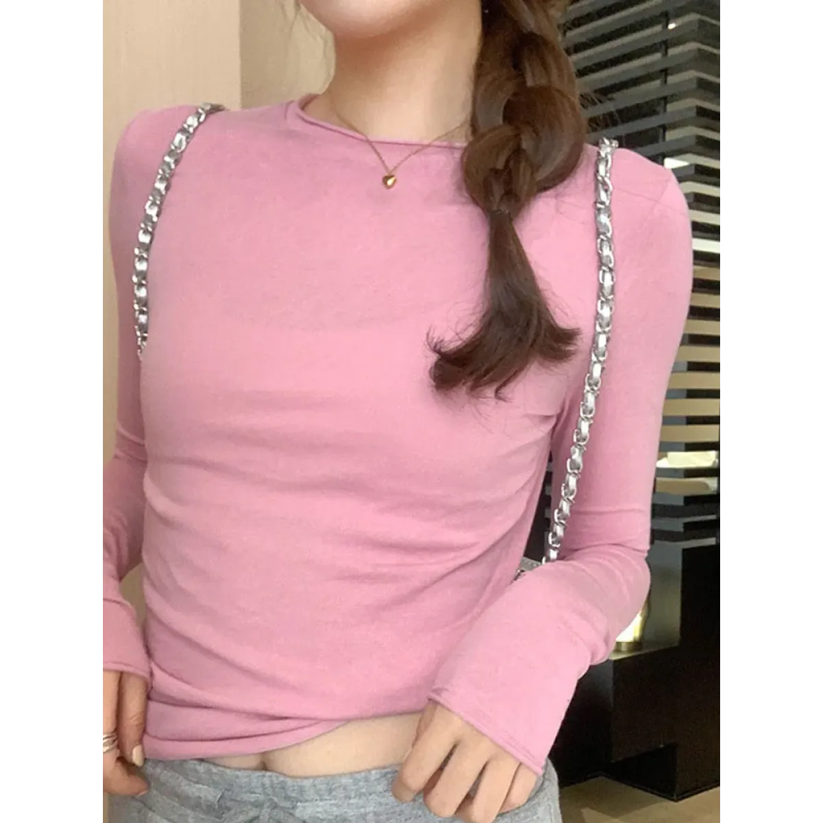 Harajuku Slim Fit Long Sleeve T-Shirt - T-Shirts - T-Shirts - 6