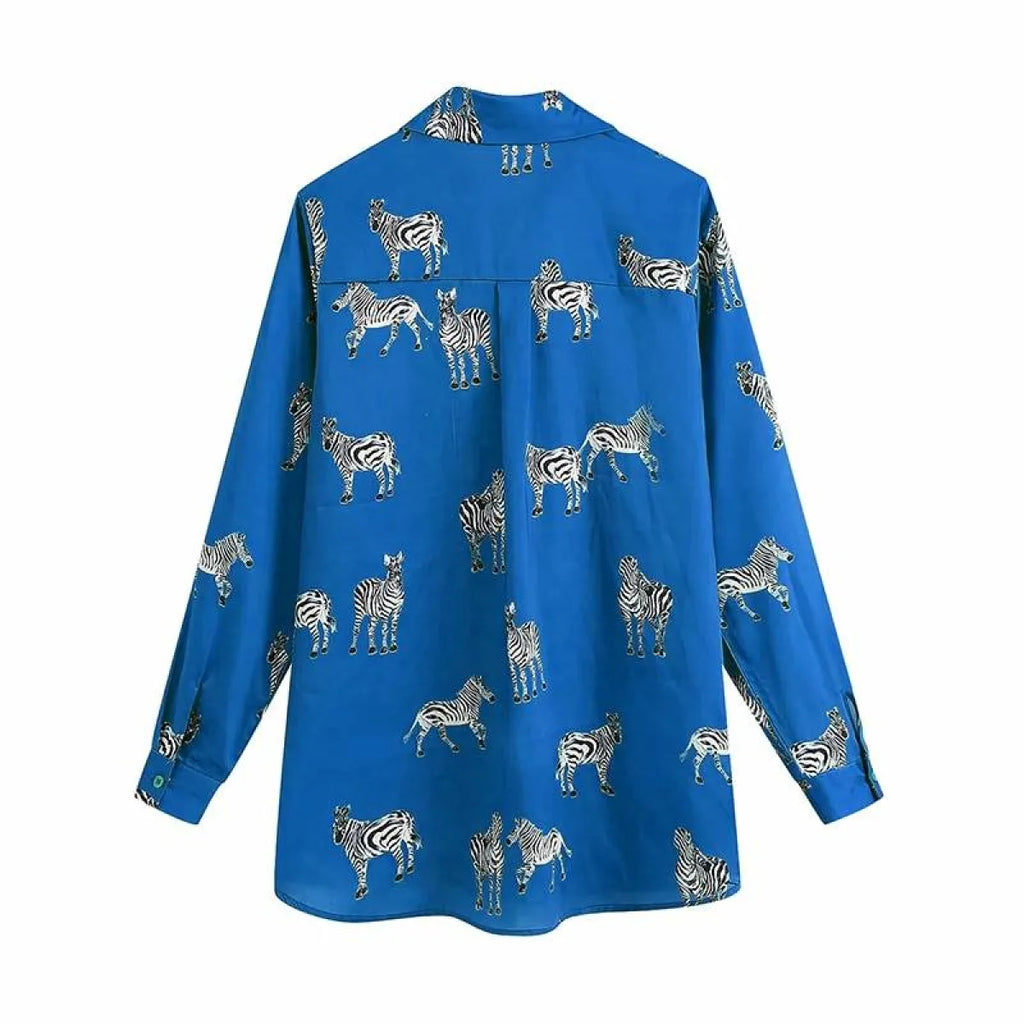 Women’s Long Sleeved Blouse - Women’s Clothing & Accessories - 38