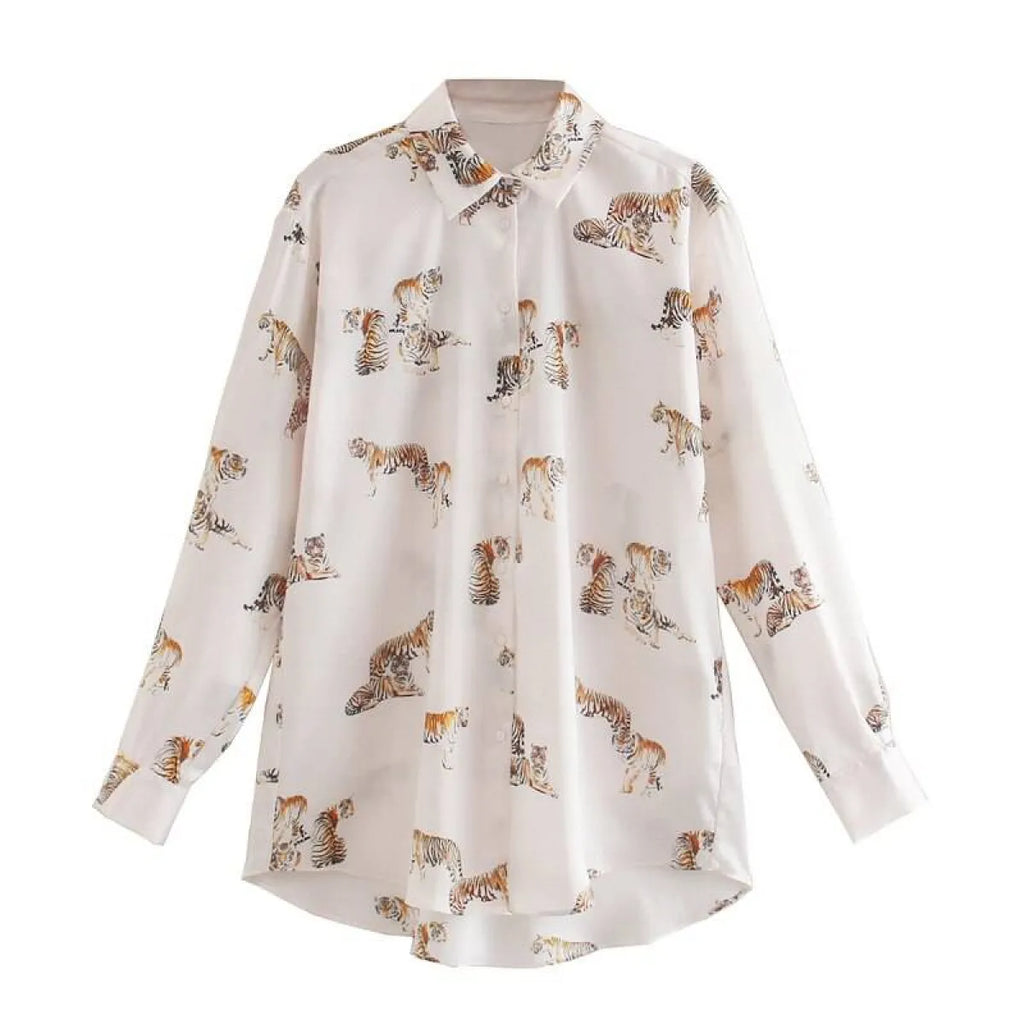 Women’s Long Sleeved Blouse - Women’s Clothing & Accessories - 41