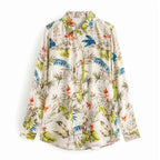 Women’s Long Sleeved Blouse - Women’s Clothing & Accessories - 42