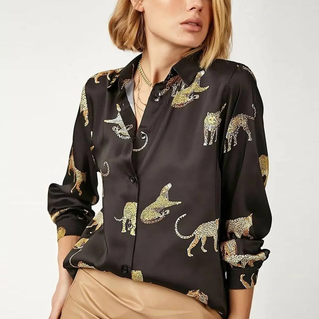 Women’s Long Sleeved Blouse - Women’s Clothing & Accessories - 9