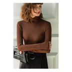 Long-Sleeved Fleece Pullover - Sweaters - 11