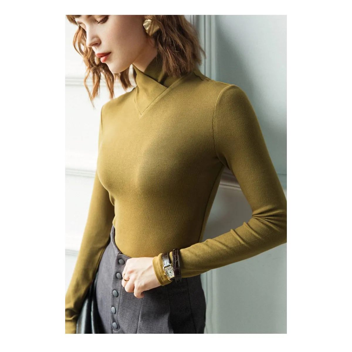 Long-Sleeved Fleece Pullover - Sweaters - 15