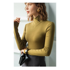 Long-Sleeved Fleece Pullover - Sweaters - 17