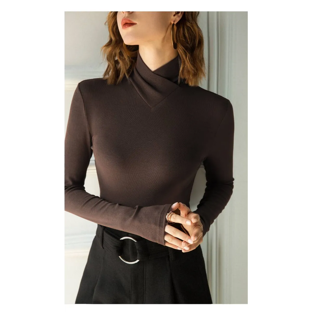 Long-Sleeved Fleece Pullover - Sweaters - 21