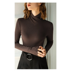 Long-Sleeved Fleece Pullover - Sweaters - 21