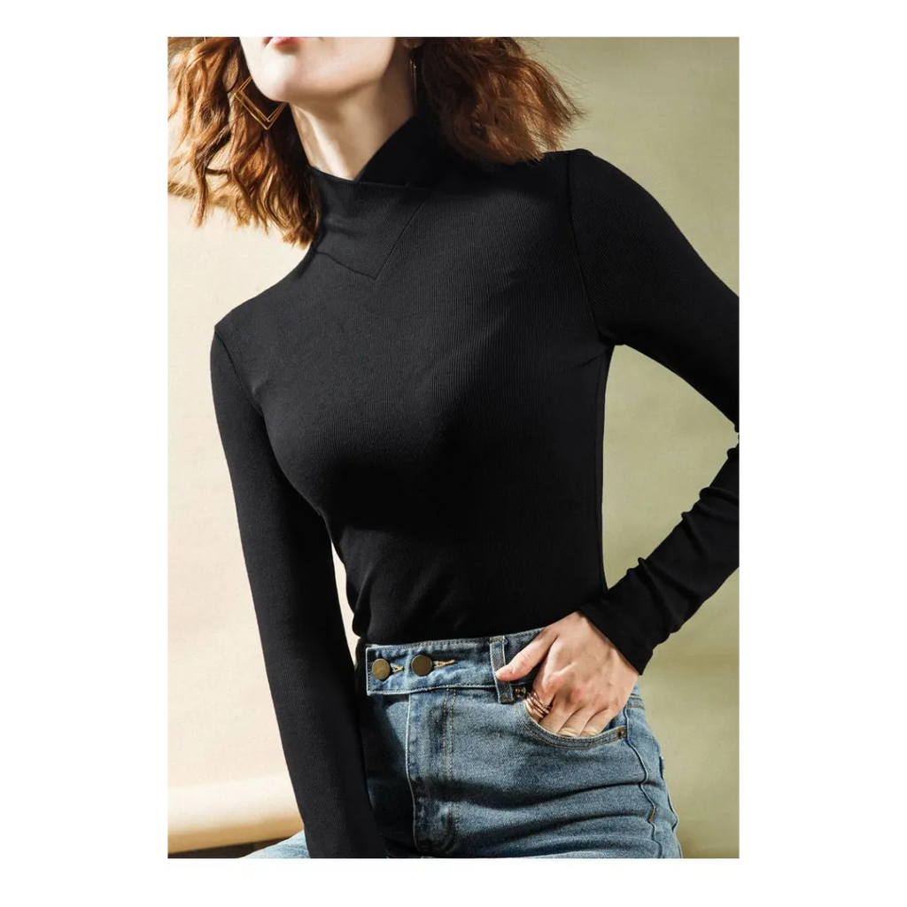 Long-Sleeved Fleece Pullover - Sweaters - 23