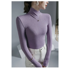 Long-Sleeved Fleece Pullover - Sweaters - 28