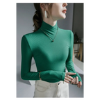 Long-Sleeved Fleece Pullover - Sweaters - 36