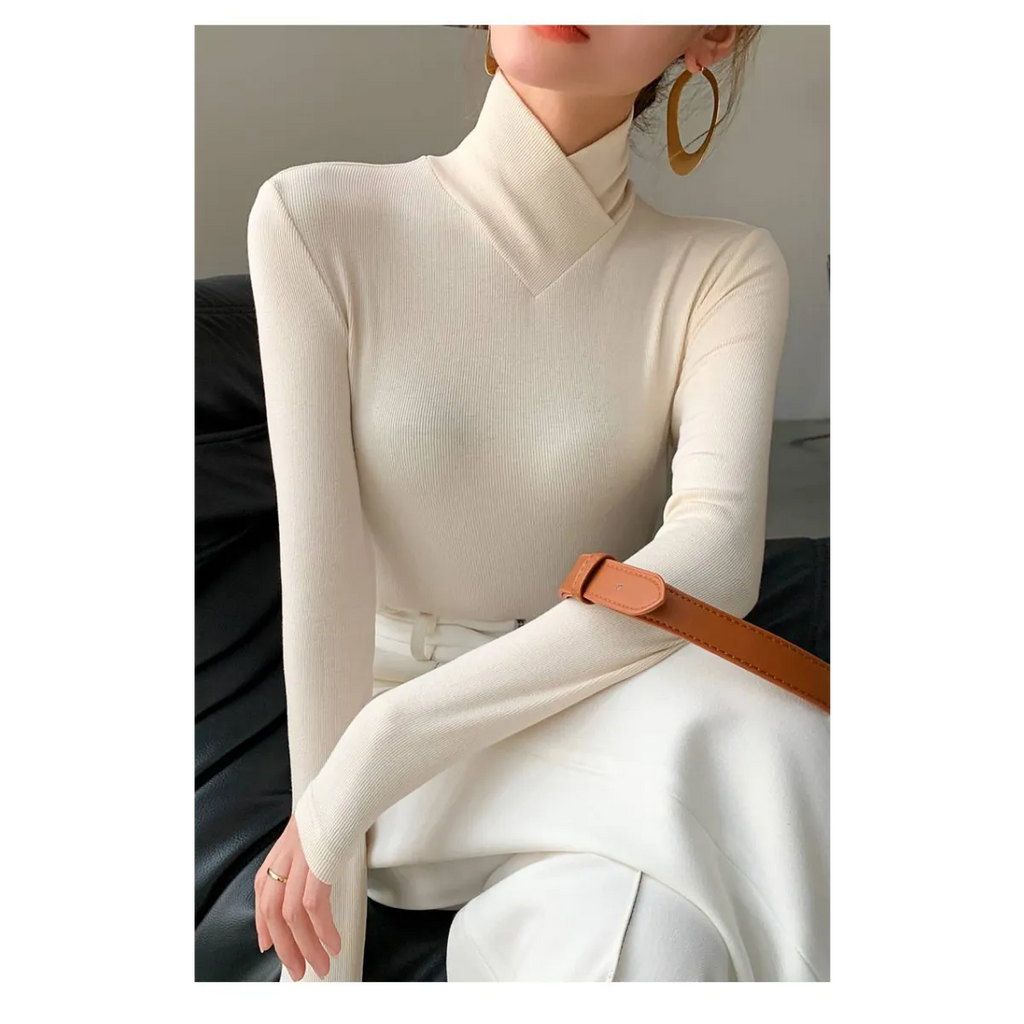 Long-Sleeved Fleece Pullover - Sweaters - 5