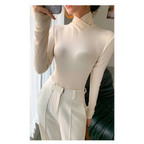 Long-Sleeved Fleece Pullover - Sweaters - 6