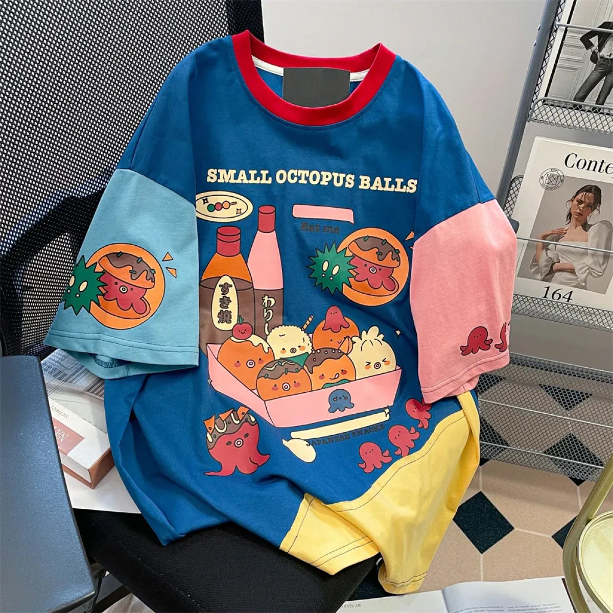 Harajuku Cartoon T-shirt Loose Fit - T-Shirts - Women T-shirts - 6