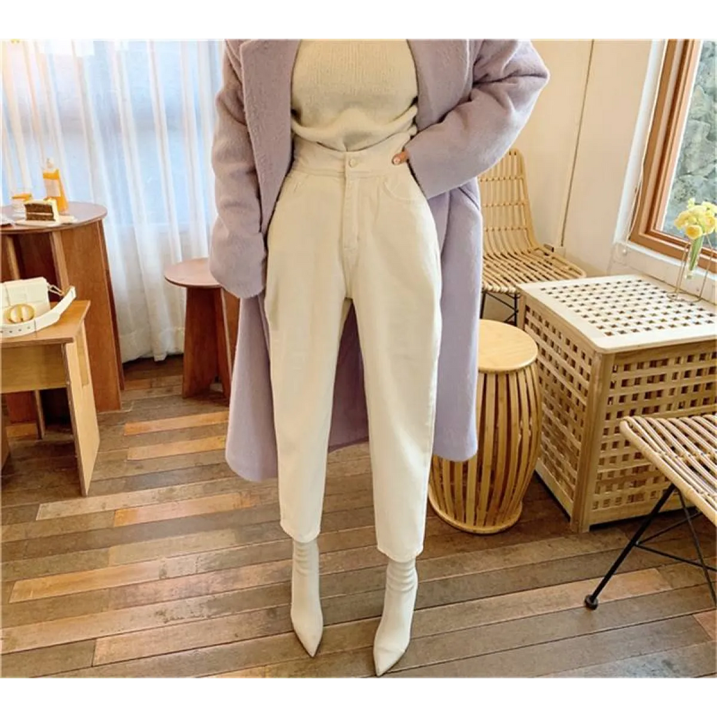 Loose Korean Jeans for Women - Bottoms - 7