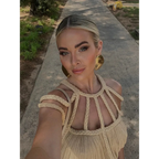 Loose Sleeveless Maxi Beach Dress: Off-Shoulder Crochet Cut-Out Design - All Dresses - 5