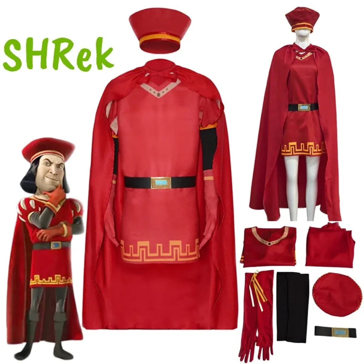 Lord Farquaad Cosplay Costume Set - Cosplay - Cosplay - 1