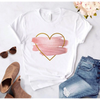 Love Graphic Ladies T - T-Shirts - 19