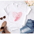Love Graphic Ladies T - T-Shirts - 28