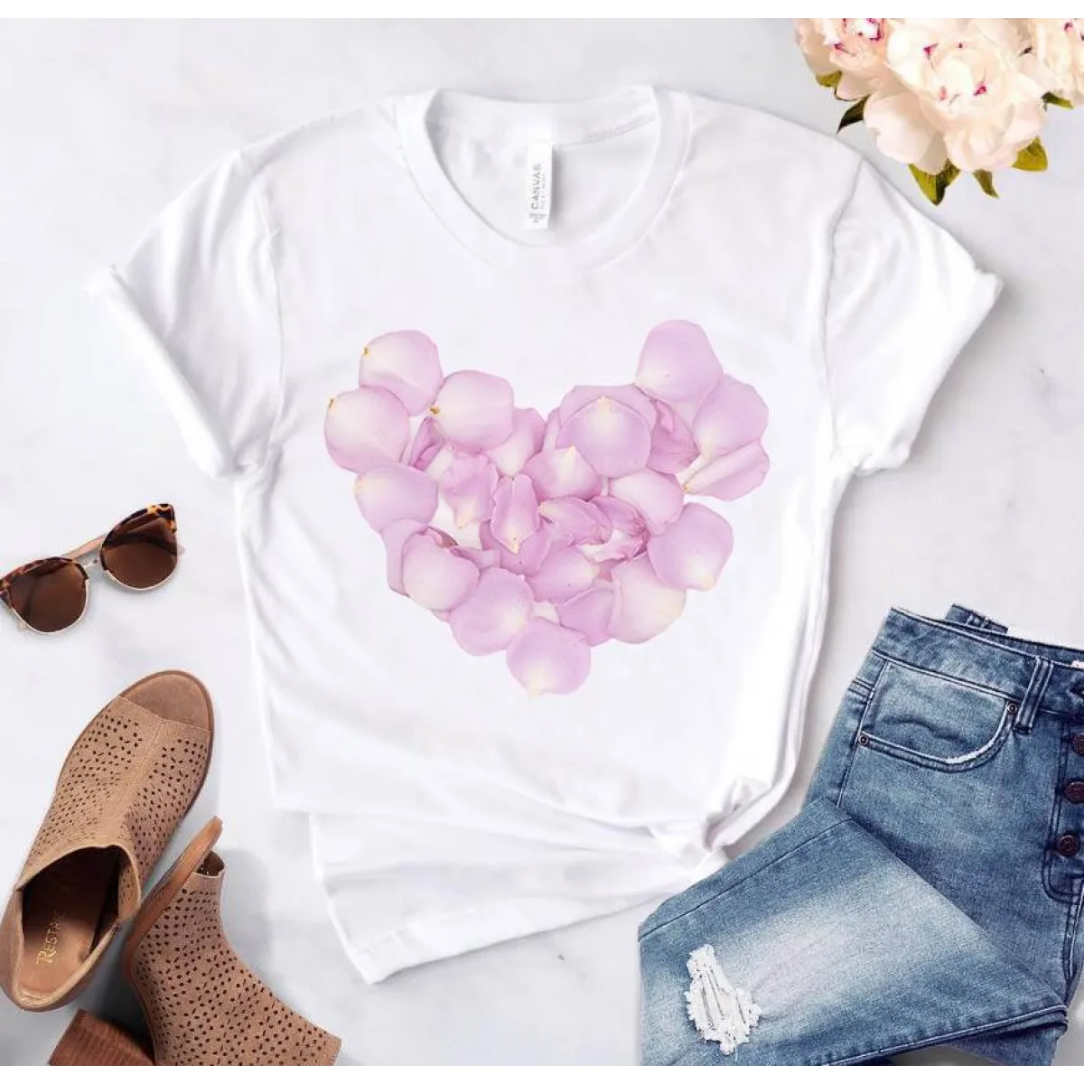 Love Graphic Ladies T - T-Shirts - 9