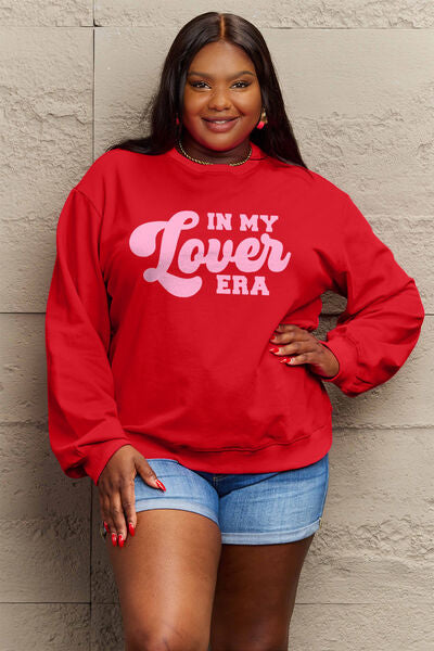 IN MY LOVER ERA Round Neck Sweatshirt - T-Shirts - Shirts & Tops - 16 - 2024