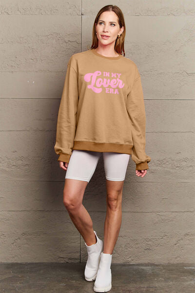 IN MY LOVER ERA Round Neck Sweatshirt - T-Shirts - Shirts & Tops - 21 - 2024