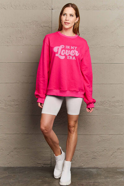 IN MY LOVER ERA Round Neck Sweatshirt - T-Shirts - Shirts & Tops - 3 - 2024