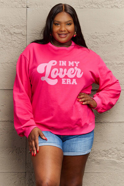 IN MY LOVER ERA Round Neck Sweatshirt - T-Shirts - Shirts & Tops - 4 - 2024