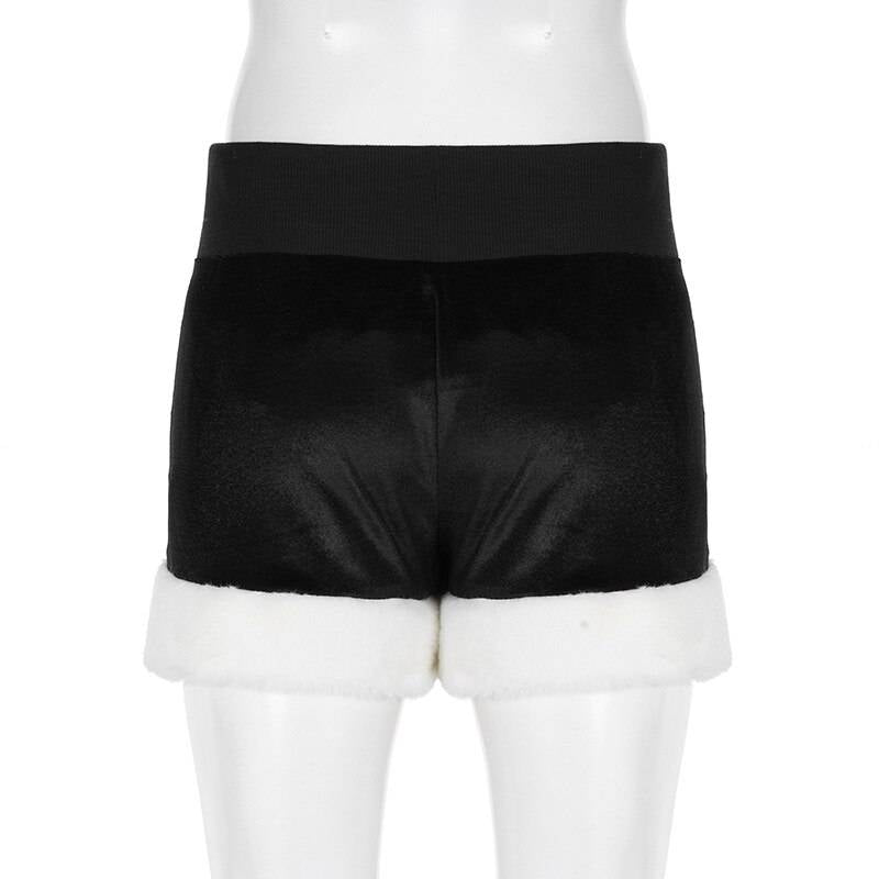 Low Rise Velvet Shorts - Bottoms - Shorts - 5 - 2024