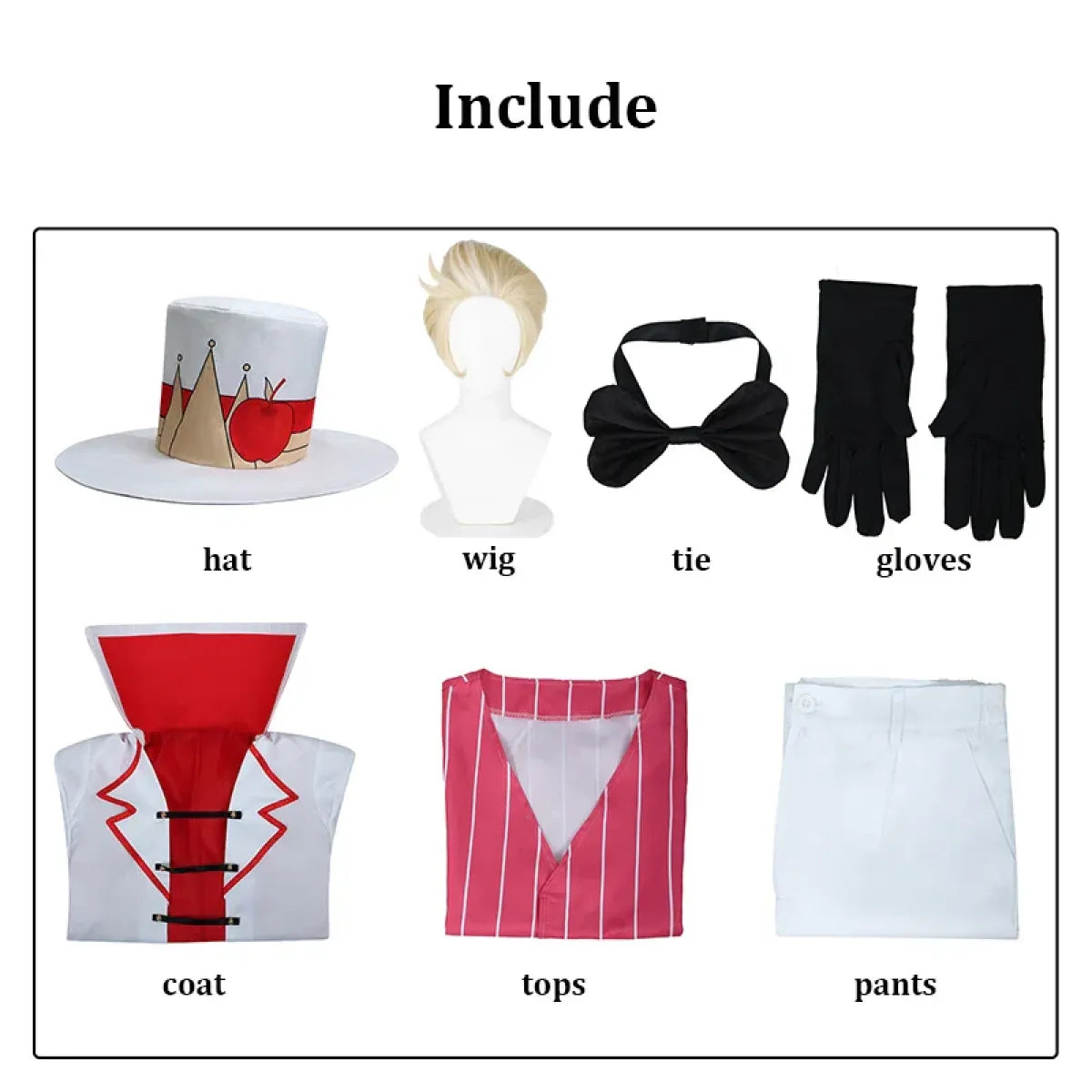 Lucifer Morningstar Hazbin Hotel Cosplay Set - Dresses - Cosplay - 7