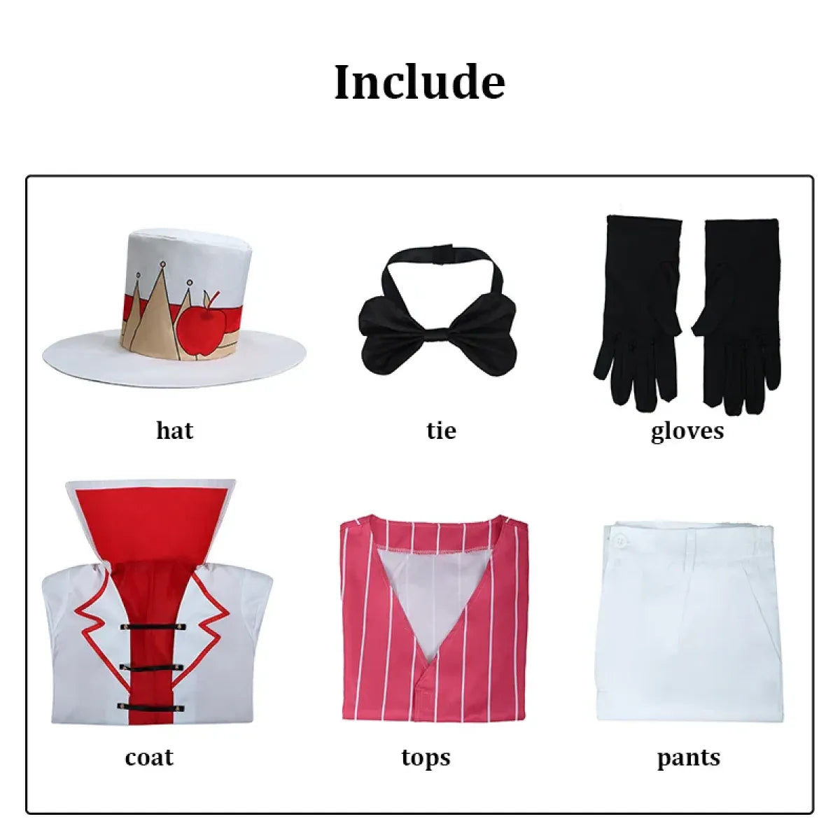 Lucifer Morningstar Hazbin Hotel Cosplay Set - Dresses - Cosplay - 8