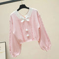 Lucy Lou Style Knit Crop Sweater - Sweaters - 6