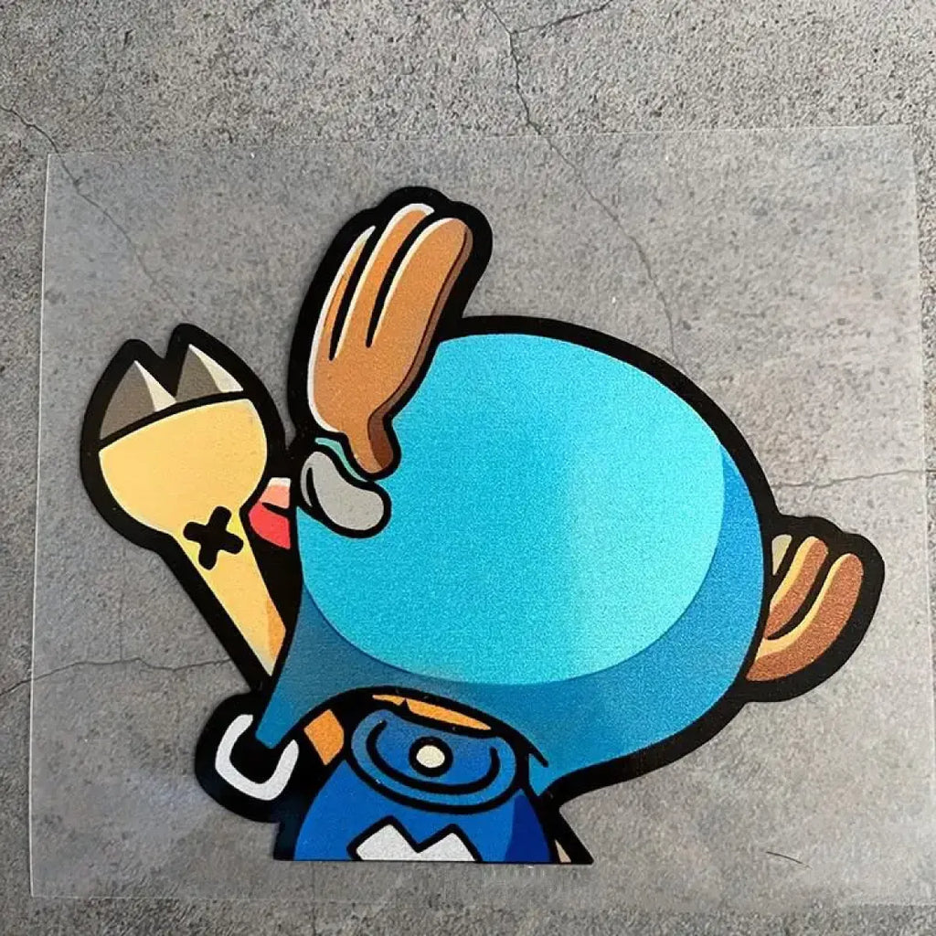 One Piece Luffy Car Sticker - Decorative Bumper Sticker - Best Sellers - 12