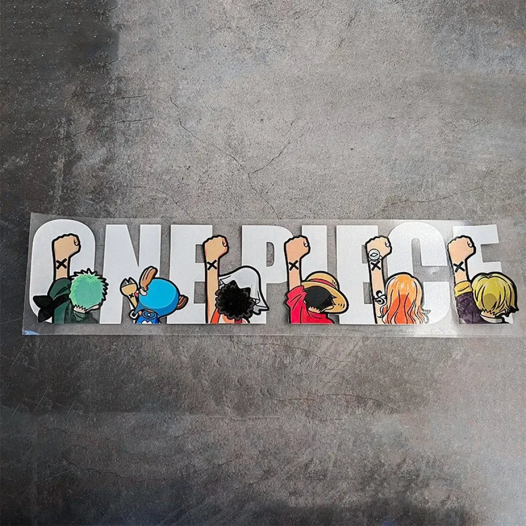 One Piece Luffy Car Sticker - Decorative Bumper Sticker - Best Sellers - 4