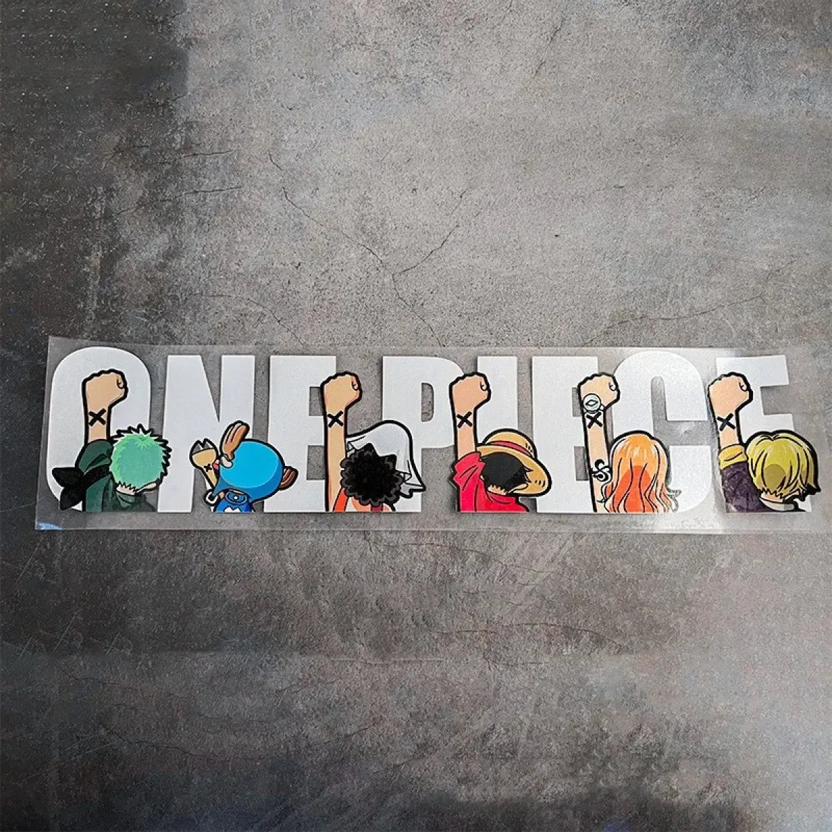 One Piece Luffy Car Sticker - Decorative Bumper Sticker - Best Sellers - 4