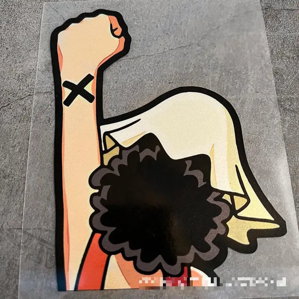One Piece Luffy Car Sticker - Decorative Bumper Sticker - Best Sellers - 11