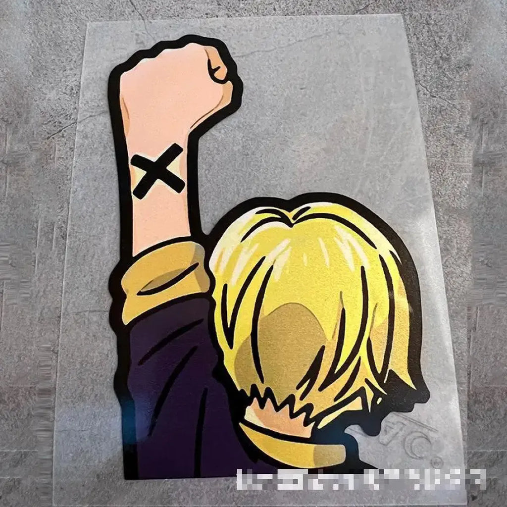 One Piece Luffy Car Sticker - Decorative Bumper Sticker - Best Sellers - 9